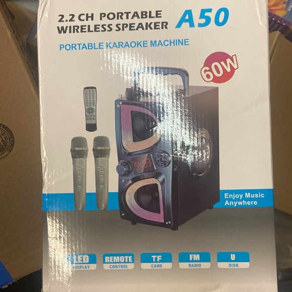 2.2 CH portable wireless speaker - Picture 2 of 2